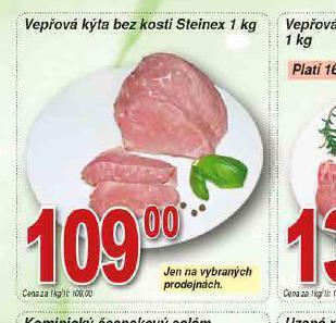 Lidl Vepřová kýta bez kosti nabídka