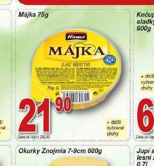 Lidl Hamé májka nabídka
