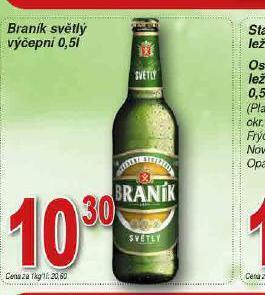 Lidl Pivo braník nabídka