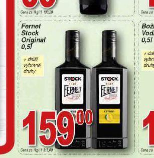 Lidl Fernet stock originál nabídka