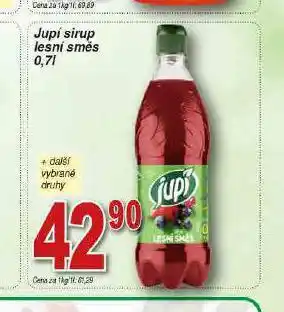 Lidl Jupí sirup lesní směs nabídka