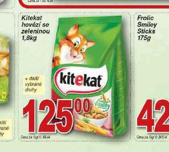 Lidl Kitekat hovězí se zeleninou nabídka