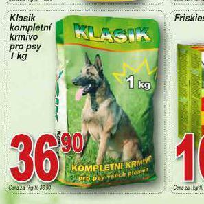 Lidl Klasik kompletní krmivo pro psy nabídka