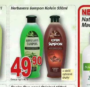 Lidl Herbavera šampon nabídka