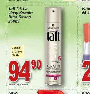 Lidl Taft lak na vlasy nabídka