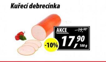 ZEMAN Kuřecí debrecínka nabídka