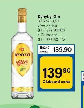 Tesco Dynybyl gin nabídka