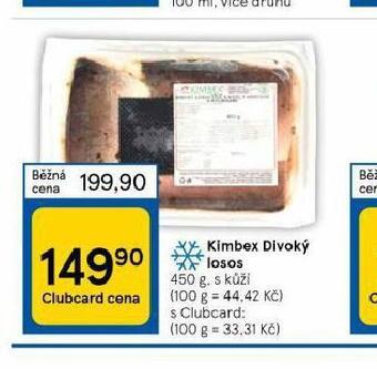 Tesco Kimbex divoký losos nabídka