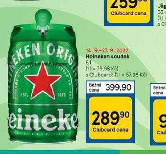 Tesco Heineken soudek nabídka