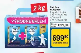 Tesco Nutrilon multipack nabídka