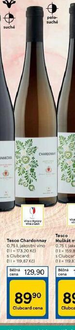 Tesco Tesco chardonnay nabídka