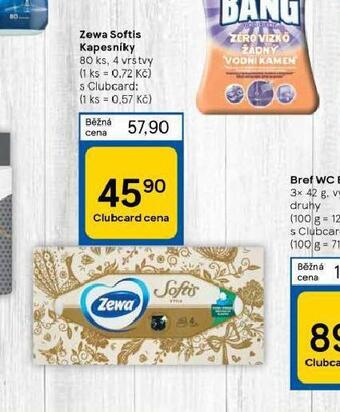Tesco Zewa softis kapseníky nabídka