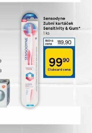 Tesco Sensodyne zubní kartáček nabídka