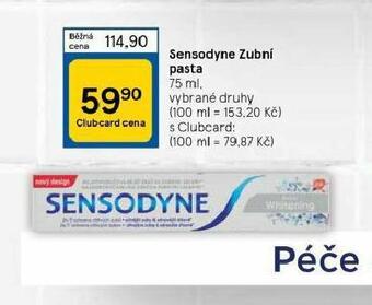 Tesco Sensodyne zubní pasta nabídka