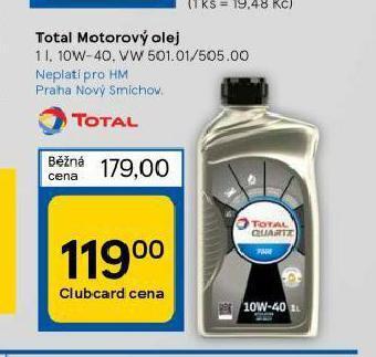Tesco Total motorový olej nabídka