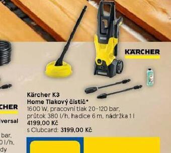Tesco Kärcher k3 home tlakový čistič nabídka