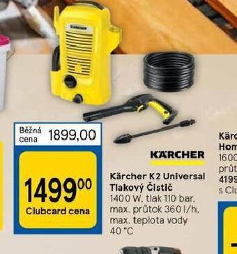 Tesco Kärcher tlakový čistič nabídka