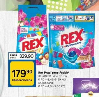 Tesco Rex prací prostředek nabídka