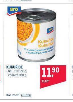 Makro Kukuřice nabídka