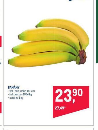 Makro Banány nabídka
