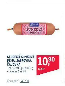 Makro Studená šunková pěna nabídka