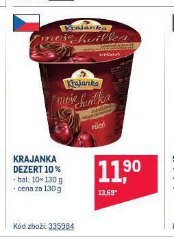 Makro Krajanka dezert nabídka