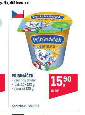 Makro Pribináček nabídka