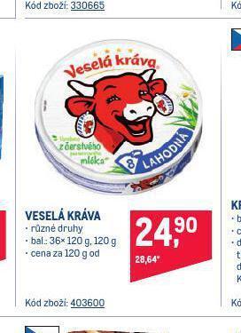 Makro Veselá kráva nabídka