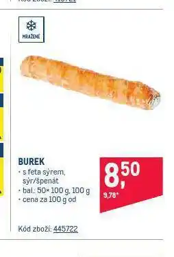 Makro Burek nabídka