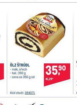 Makro Olz štrúdl nabídka