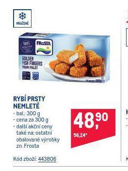 Makro Rybí prsty nabídka