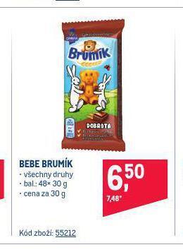 Makro Bebe brumík nabídka