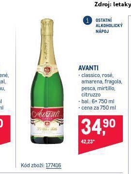 Makro Avanti nabídka