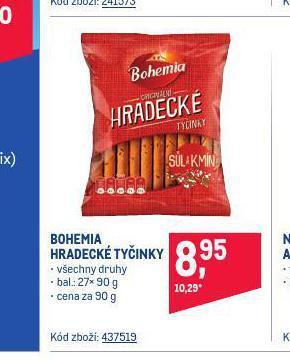 Makro Bohemia hradecké tyčinky nabídka