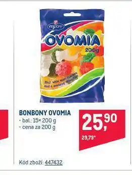Makro Bonbony ovomia nabídka