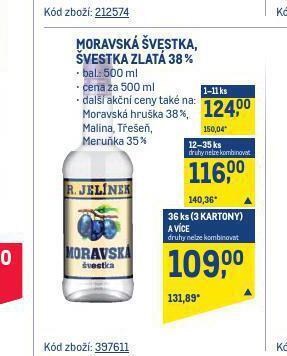 Makro Moravská švestka nabídka