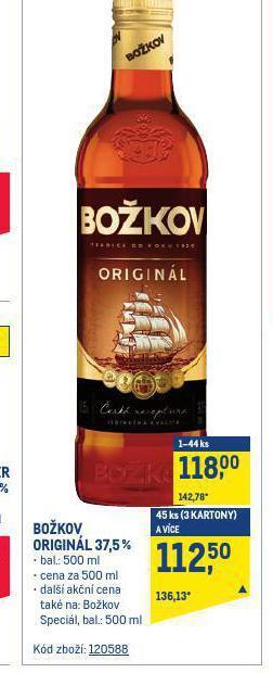 Makro Božkov originál nabídka