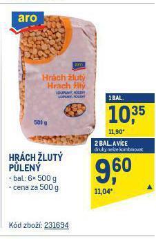 Makro Hrách žlutý nabídka