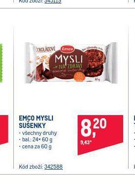 Makro Emco mysli sušenky nabídka