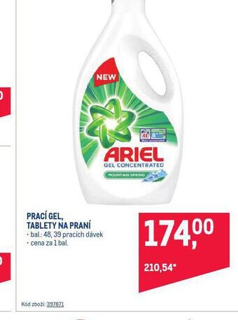 Makro Ariel prací prostředek nabídka
