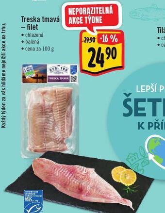 Jip Treska tmavá - filet nabídka