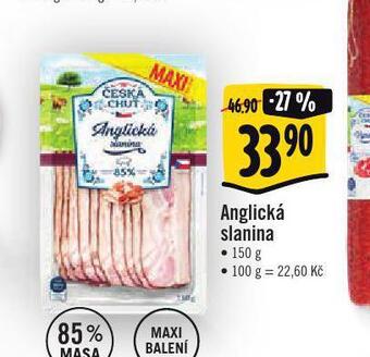Jip Anglická slanina nabídka