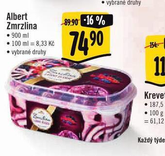 Jip Albert zmrzlina nabídka