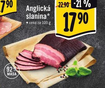 Jip Anglická slanina nabídka