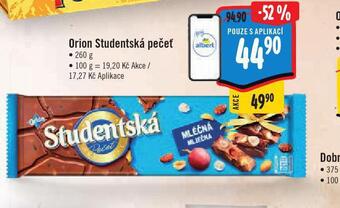Jip Orion studentská pečeť nabídka