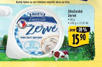 Jip Jihočeské žervé nabídka