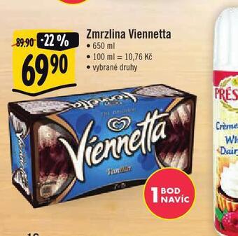 Jip Zmrzlina vienetta nabídka
