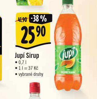 Jip Jupí sirup nabídka