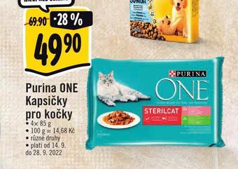 Jip Purina one kapsičky pro kočky nabídka
