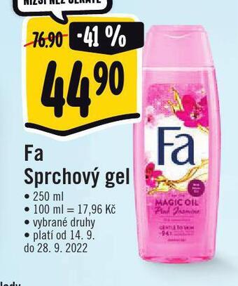 Jip Fa sprchový gel nabídka